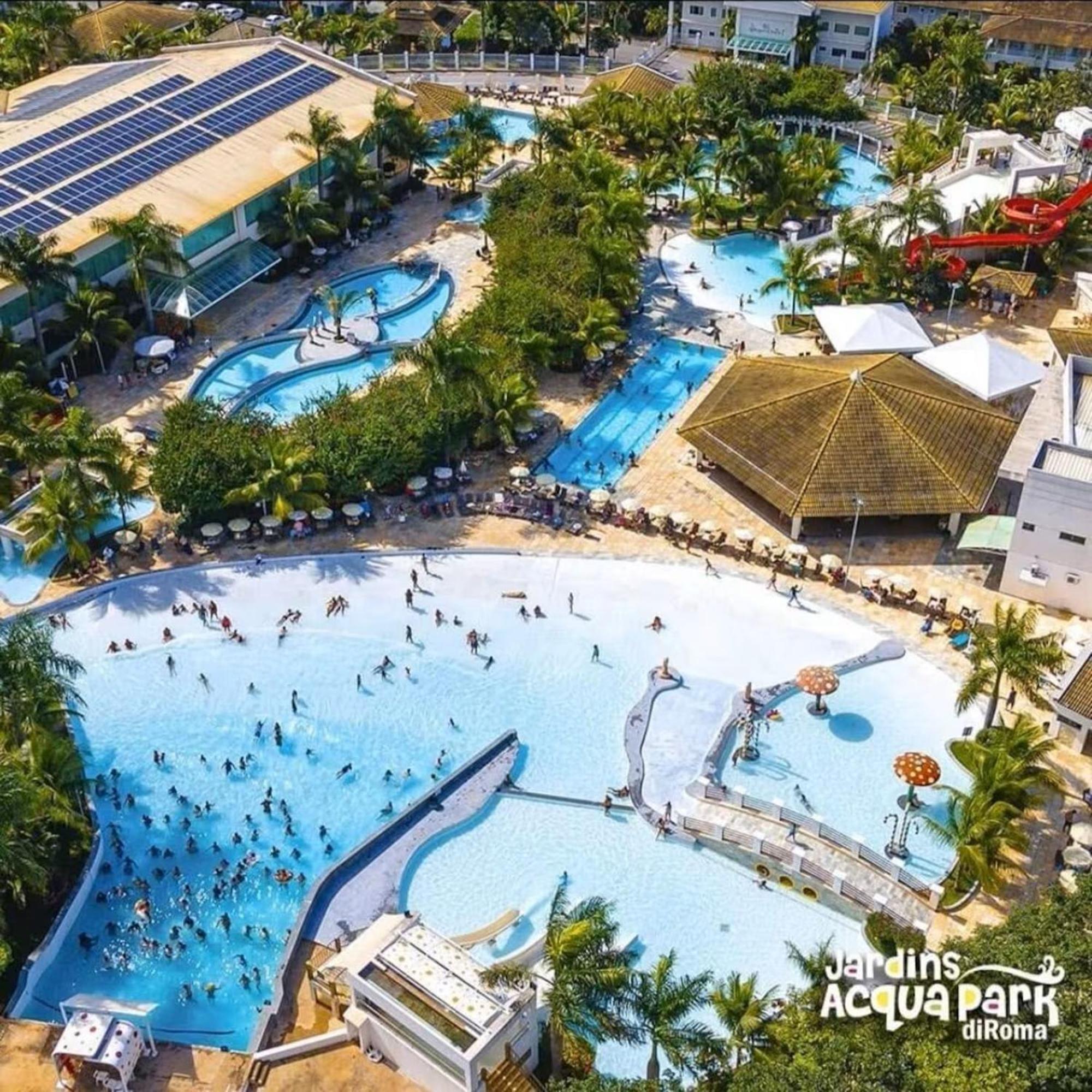 L'Acqua Diroma - Suites Confortaveis - Diversao Garantida - Piscina De Ondas Exclusiva Caldas Novas Εξωτερικό φωτογραφία